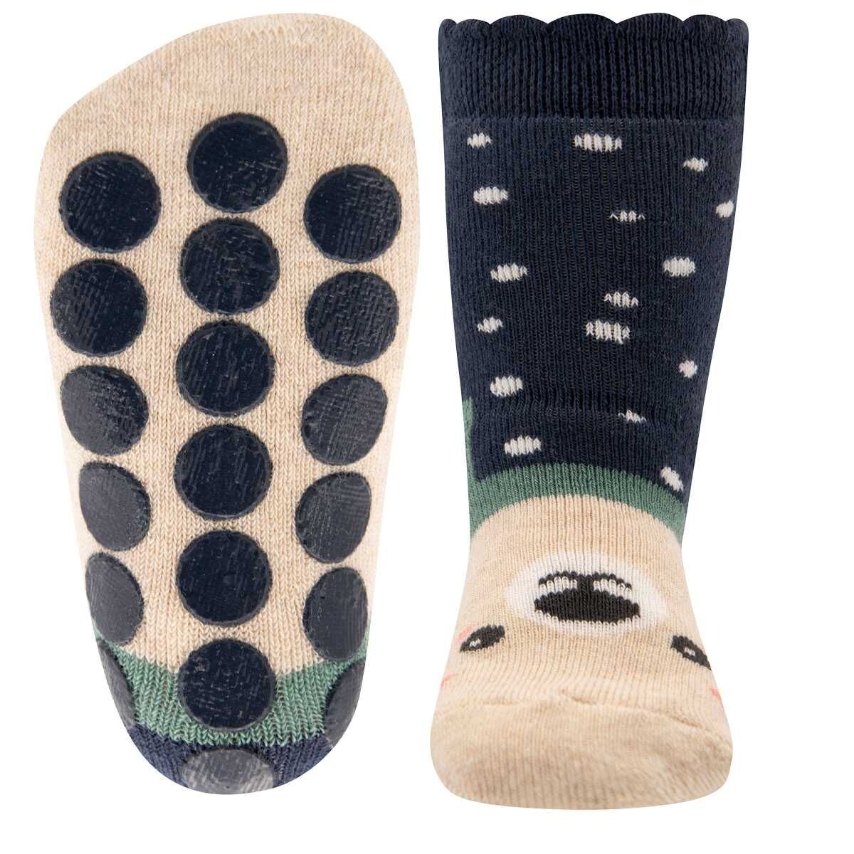 Stoppersocken Teddygesicht/Mausezähnchen