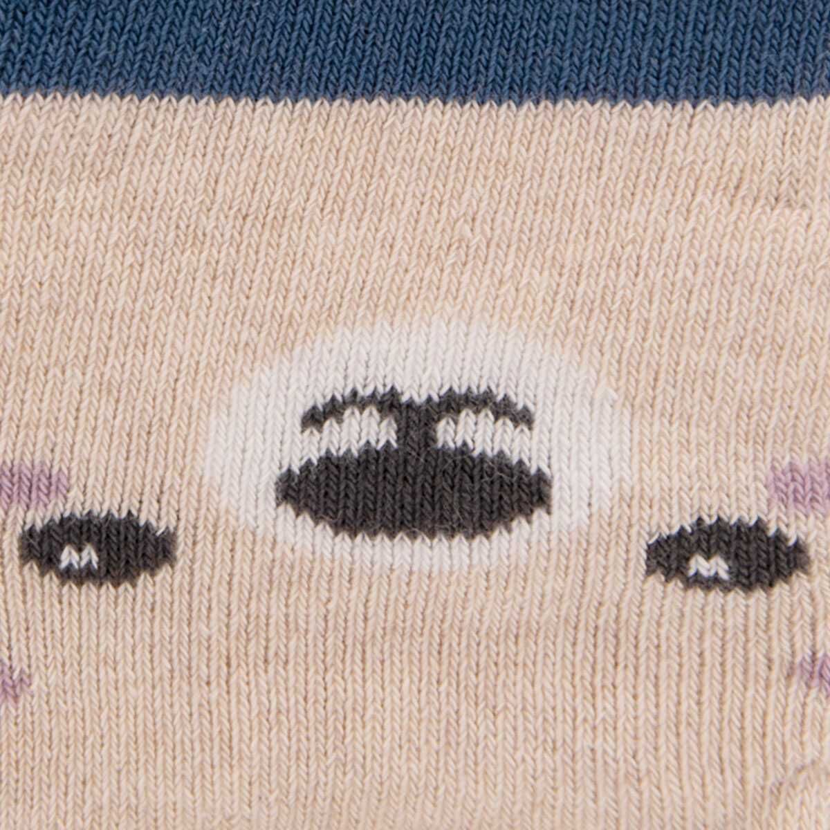 Stoppersocken Teddygesicht/Mausezähnchen